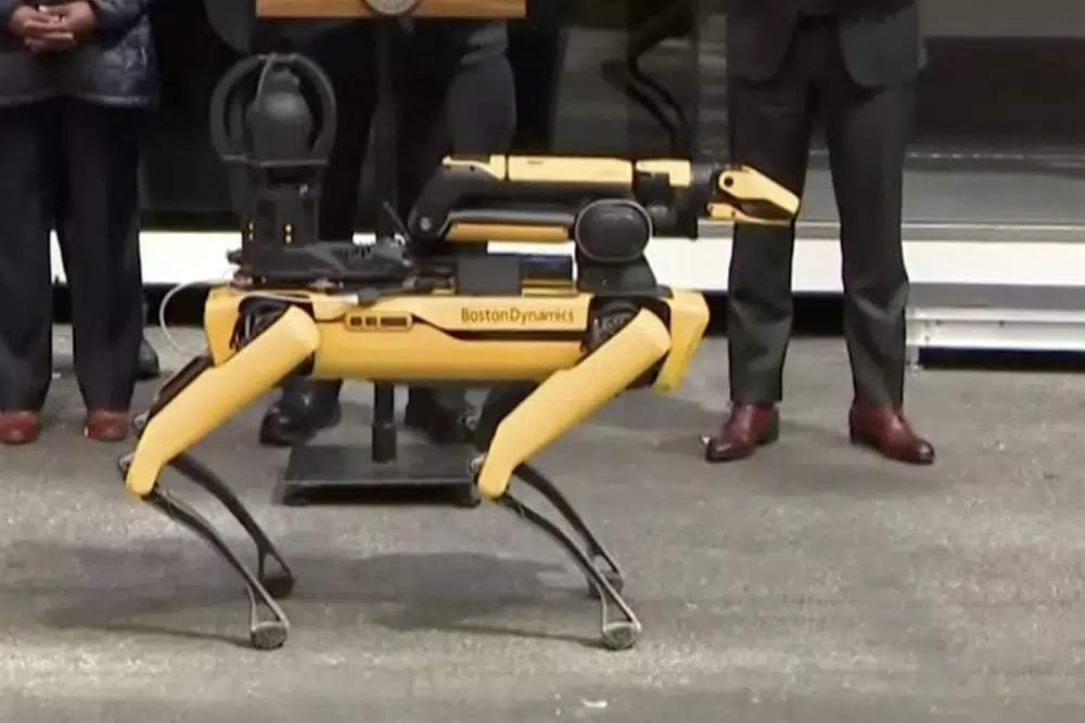 El perro robot que usará la policía de la ciudad de Nueva York, Estados Unidos
