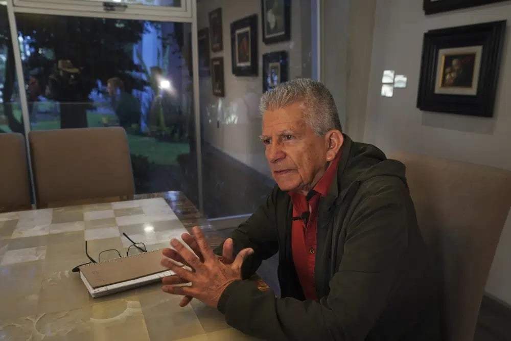 Aureliano Carbonell, integrante del ELN que participa en la segunda ronda de conversaciones con Colombia en la Ciudad de México