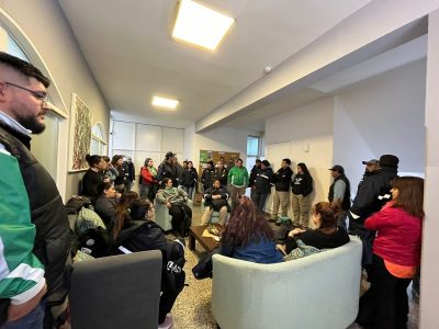 El reclamo de ATE Centenario que terminó con la demora de seis personas dentro del municipio