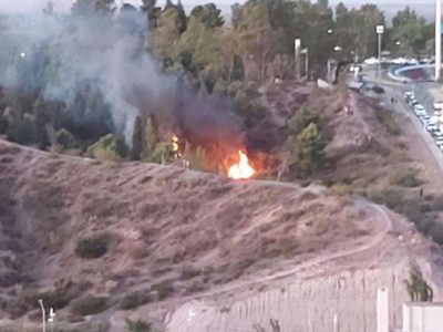 Buscan a un pirómano tras nuevos incendios en Parque Norte de Neuquén