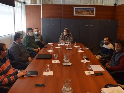 Autoridades mineras de San Juan se reunieron con el sector agrícola del departamento de Jáchal