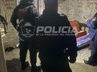 Secuestraron un pequeño arsenal y detuvieron a dos personas en Neuquén