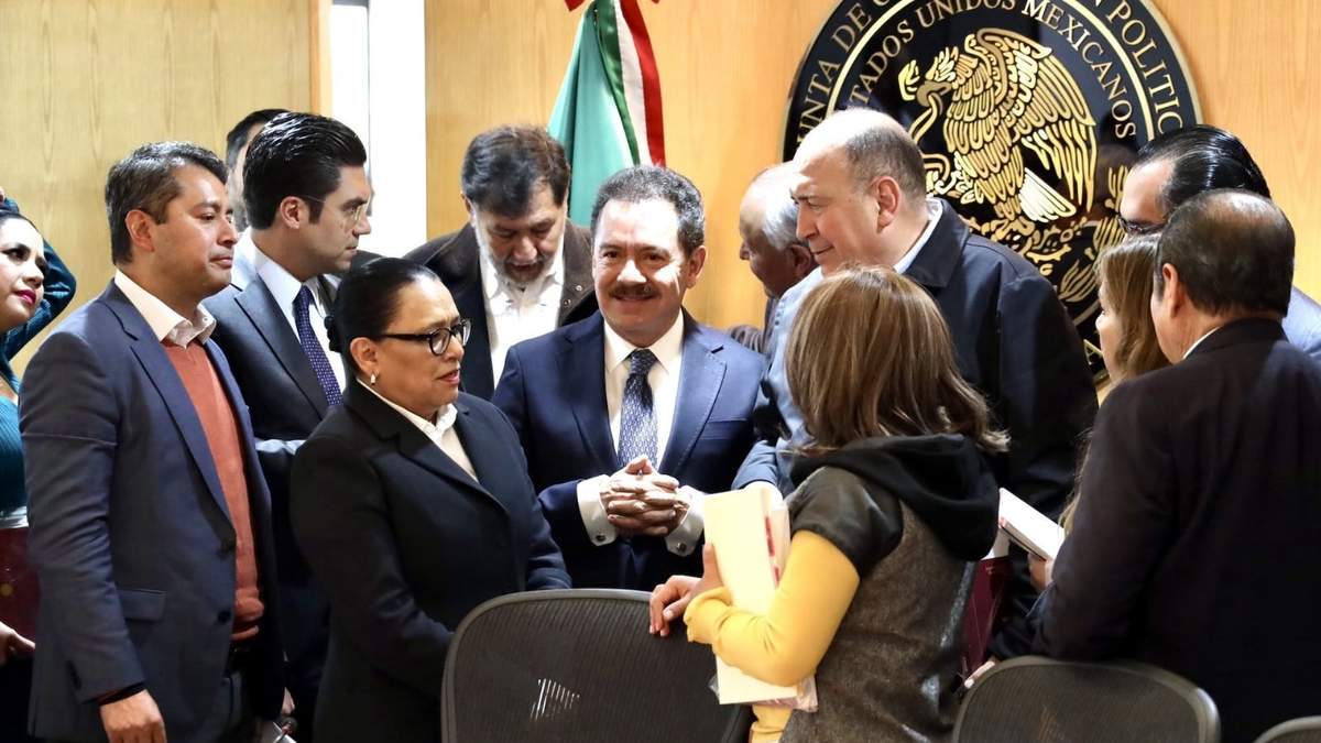 La secretaria de Seguridad y los integrantes de la Jucopo