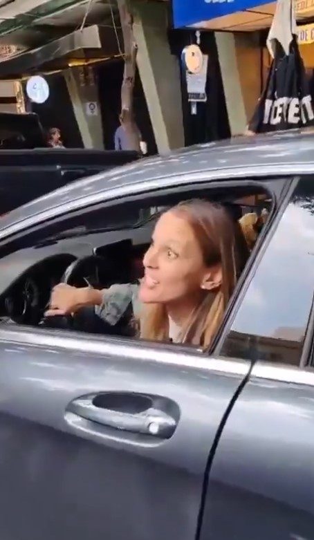 Lady racista