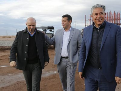 Inició la obra de gas en Añelo que beneficiará a 400 vecinos