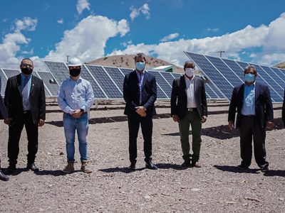 Energía limpia en San Juan: se inauguró el Parque Solar Tamberías