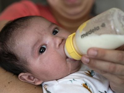 Detienen producción de fórmula para bebés por tormenta