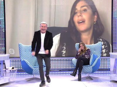 A Anabel Pantoja la traicionó el micrófono y Jorge Javier Vázquez enloqueció: "Qué fuerte"
