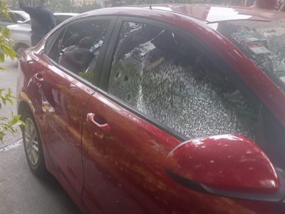 Balean a automovilista en la colonia Anzures, de la alcaldía Miguel Hidalgo