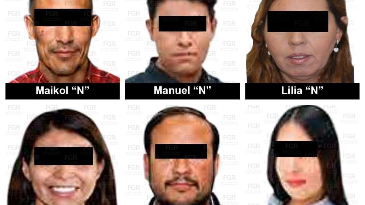 Seis de los ocho detenidos en los cateos