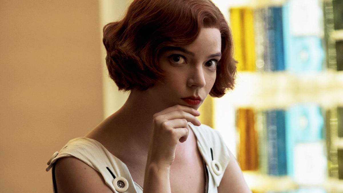 Anya Taylor-Joy en "Gambito de Dama". Fuente: (Instagram)