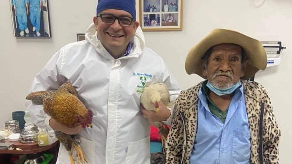 "Esto me emocionó y conmovió mucho", dijo el médico