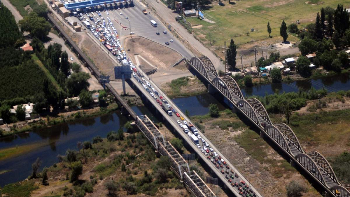 Puentes interprovinciales. Fuente: (Twitter)