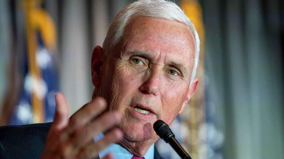 El exvicepresidente, Mike Pence