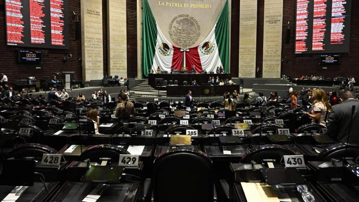Sesión en la Cámara de Diputados