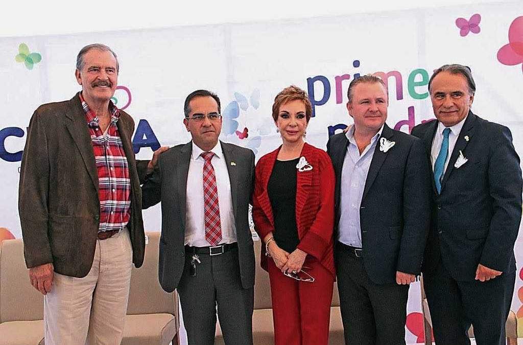 El expresidente y su esposa