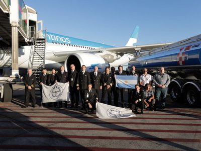 ¡Mención de honor! Fernández felicitó a los trabajadores de Aerolíneas por los viajes a China
