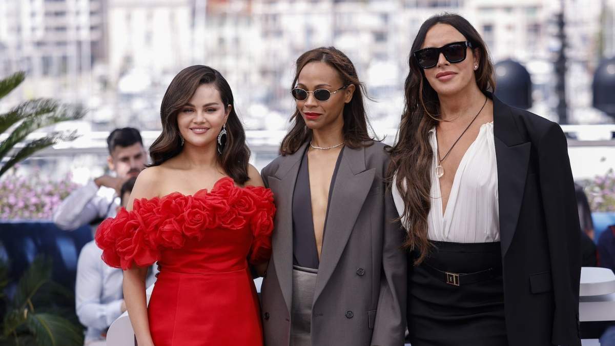 Selena Gomez, Zoe Saldaña y Karla Sofia Gascón