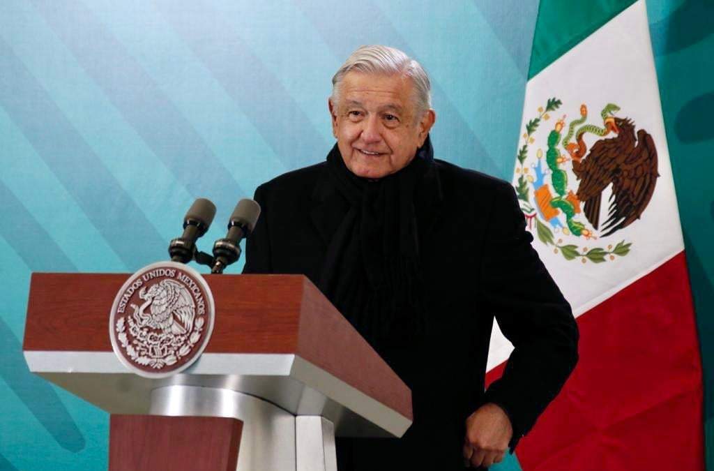 El presidente en su conferencia matutina desde Hermosillo, Sonora. 17 de febrero de 2023