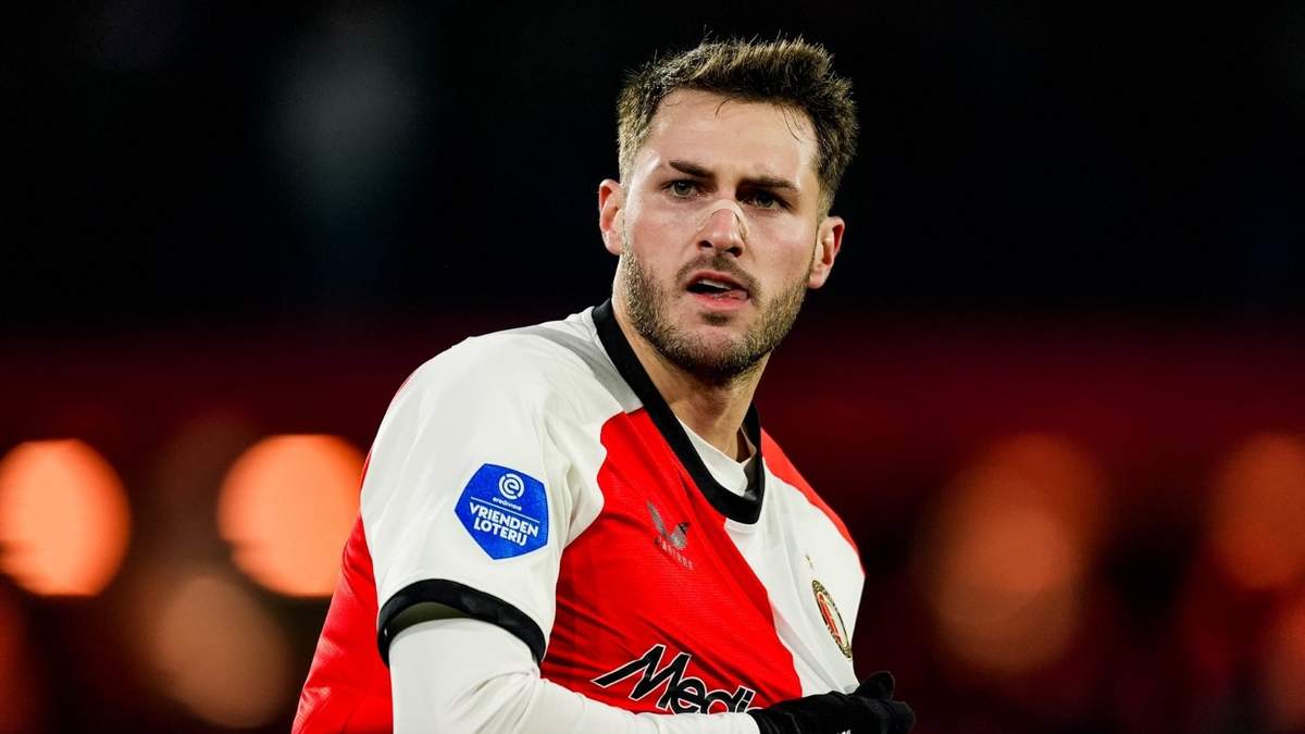 Así fue la chilena de Santiago Giménez con el Feyenoord