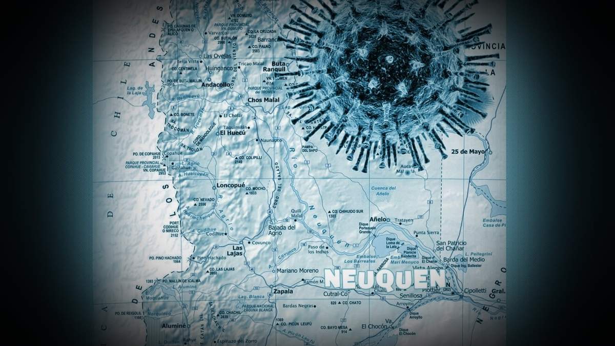 Coronavirus en Neuquén. Fuente: (Collage MN)