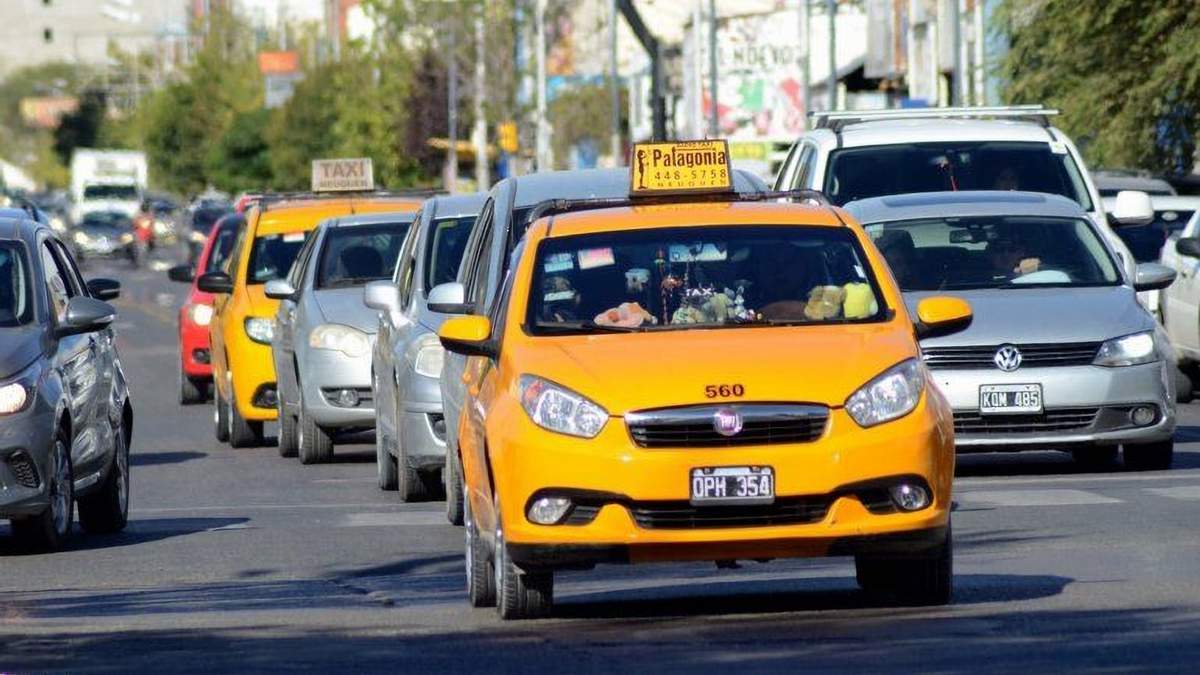 Aumento en las tarifas de taxi en Neuquén. Fuente: (Twitter)