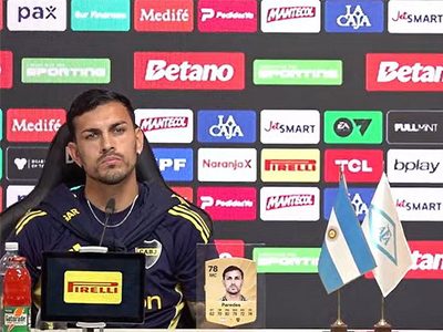Paredes y el Superclásico: “Es uno de los partidos más importantes de mi carrera"