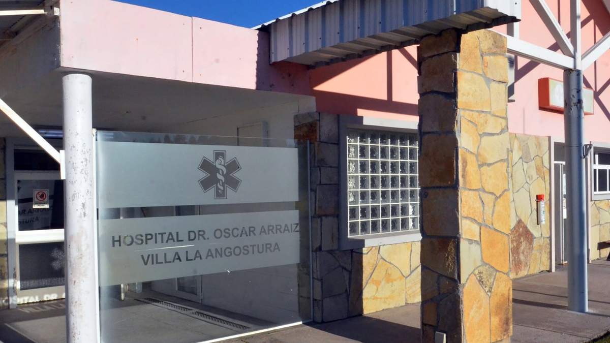 Hospital Dr. Oscar Arraiz de Villa la Angostura. Fuente: (Twitter)