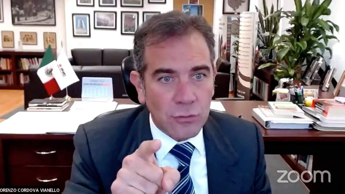 Lorenzo Córdova, consejero presidente del INE