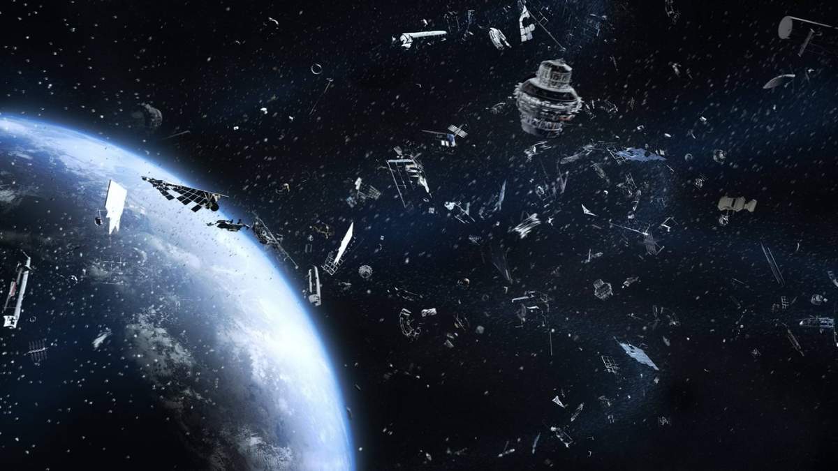 La basura espacial se traslada a velocidades de hasta 28.000 kilómetros por hora. Fuente: (Twitter)
