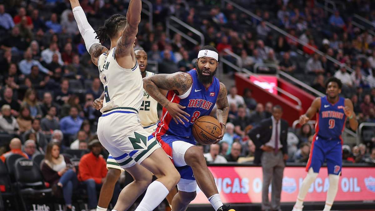 Milwaukee Bucks vs Detroit Pistons. Fuente: (Twitter)