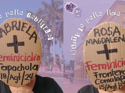 Dos feminicidios fueron cometidos este fin de semana en Chiapas