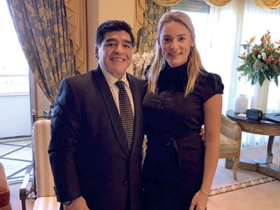 Rocío Oliva confesó en "PH" cómo fue que conoció a Diego Maradona: "Me miró y me guiñó el ojo"