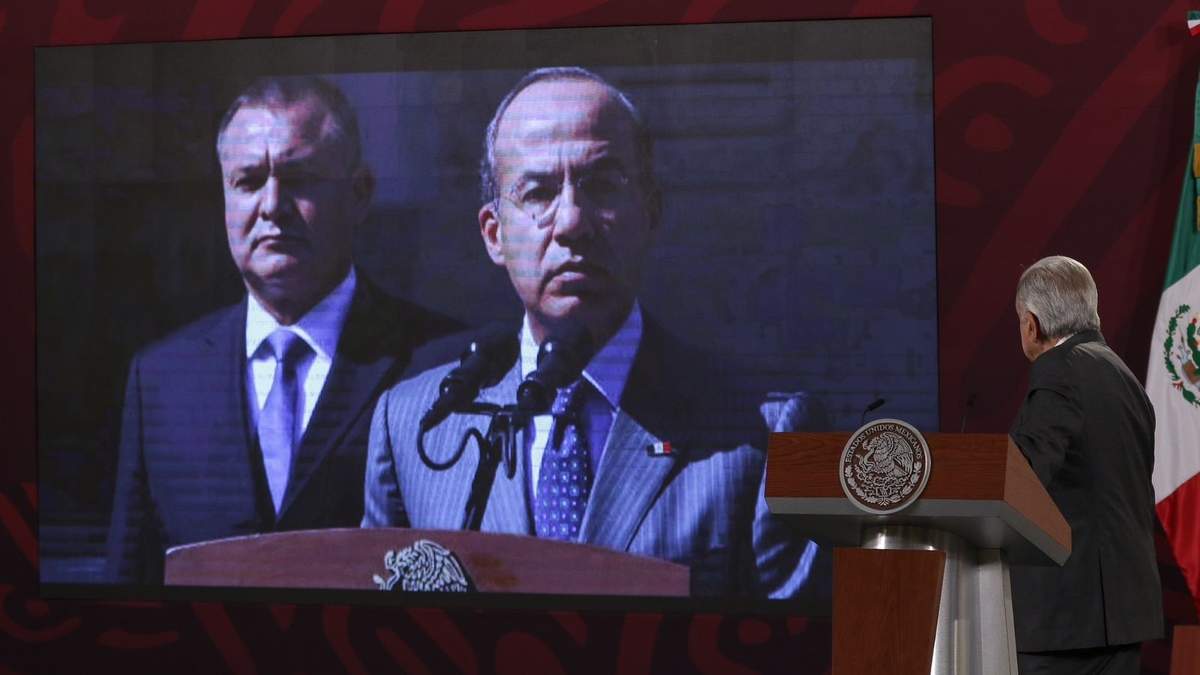 Genaro García Luna, secretario de Seguridad Pública en el sexenio de Felipe Calderón