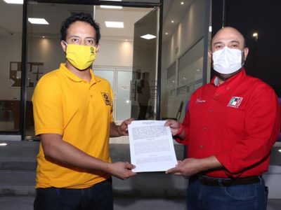 El PRI y PRD irán juntos por los 38 ayuntamientos en Coahuila