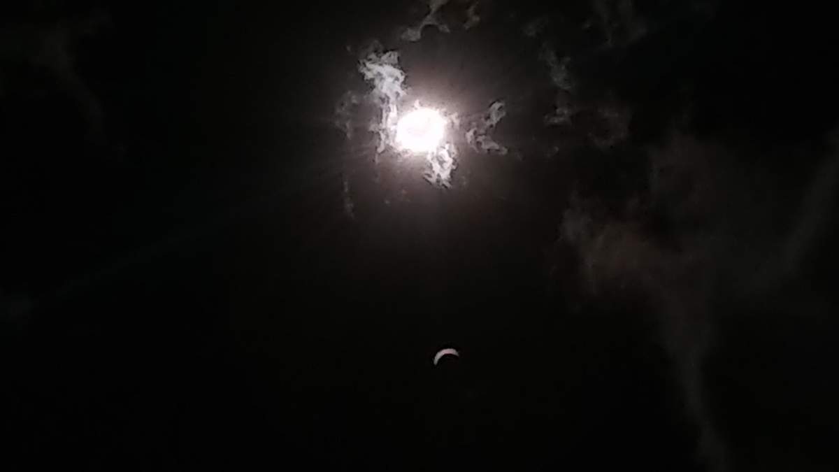 Eclipse en  Neuquén capital
