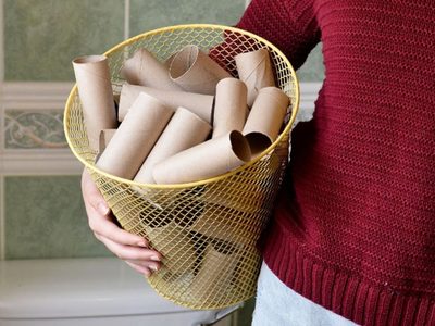 El tesoro que tirás sin darte cuenta: reciclá los rollos de papel higiénico y organizá toda tu casa