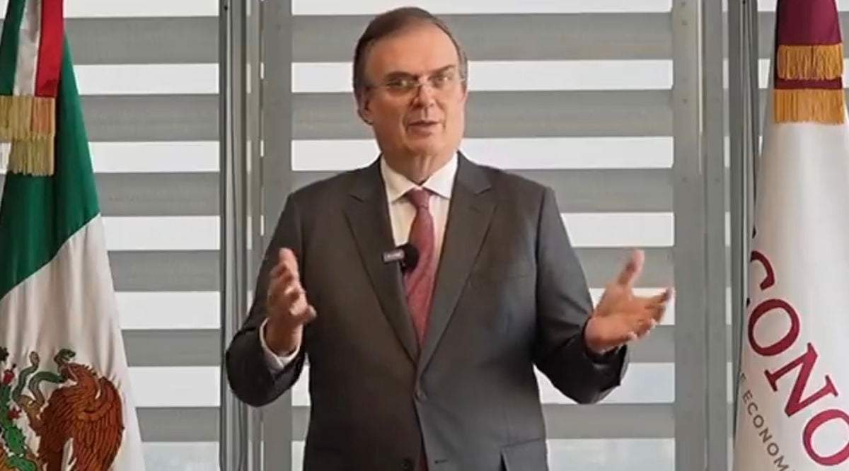 El secretario de Economía en el mensaje de video