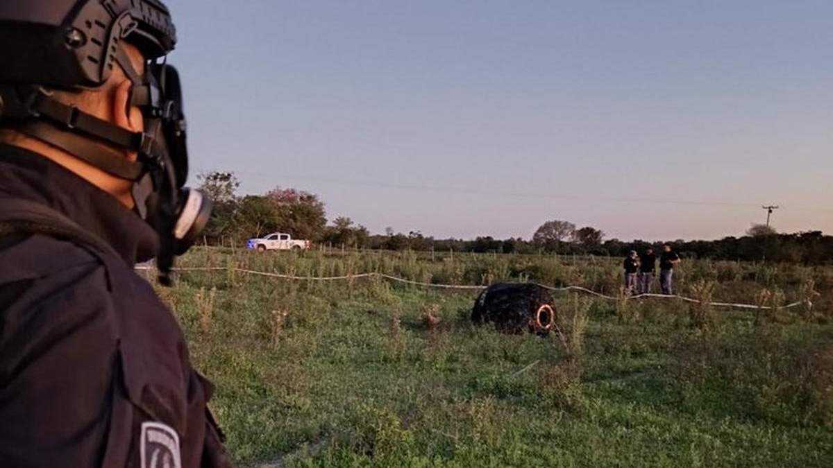 El objeto que se estrelló en Chaco es altamente tóxico