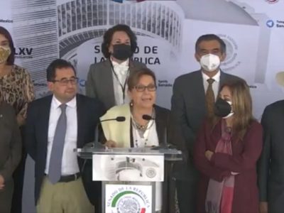 Senadores de Morena critican a Lilly Téllez por llamar "edecanes" a miembros de la Guardia Nacional