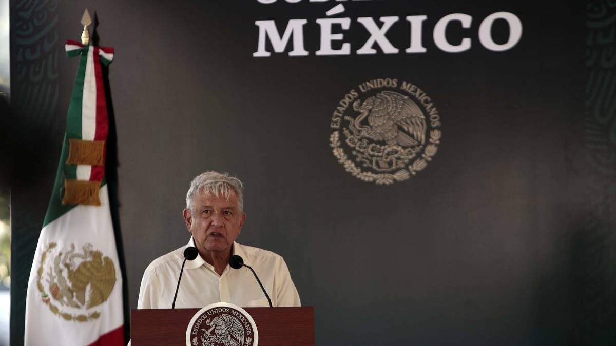 El presidente Andrés Manuel López Obrador