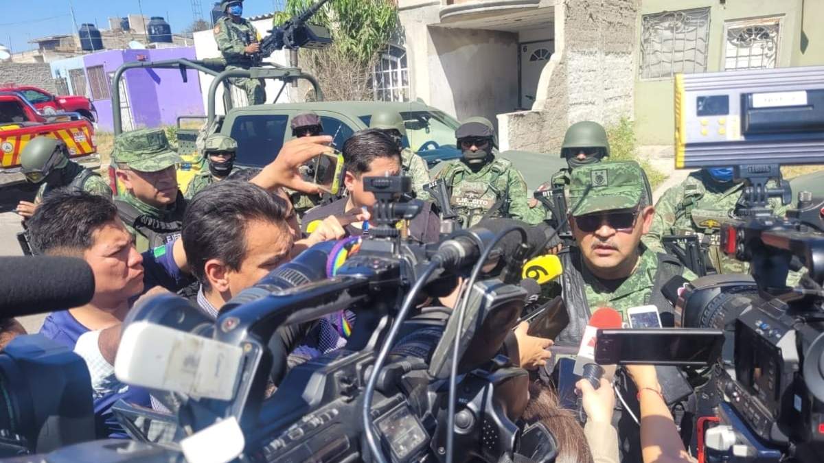 El comandante de la XV Zona Militar, Crisóforo Martínez Parra