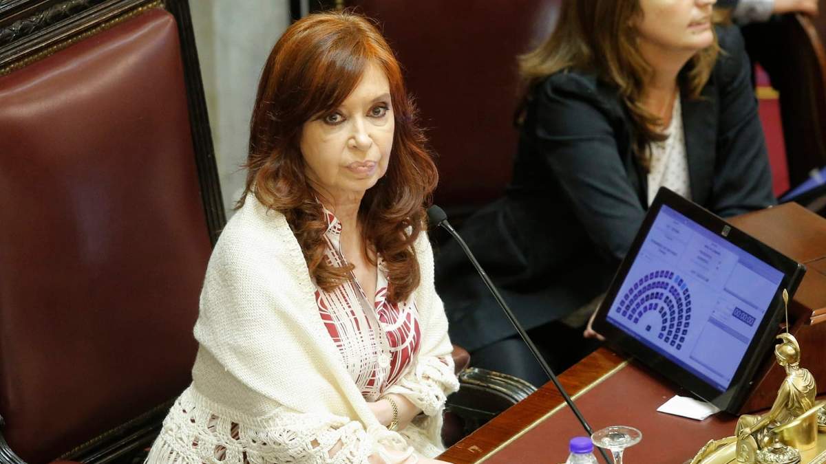 Vicepresidenta Cristina Kirchner. Foto: (Twitter)