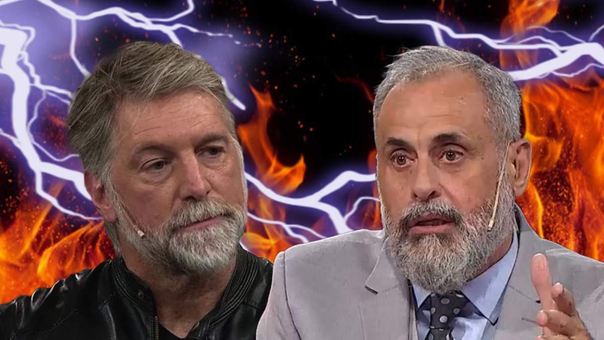Horacio Cabak y Jorge Rial. Fuente: (Minuto Neuquén)