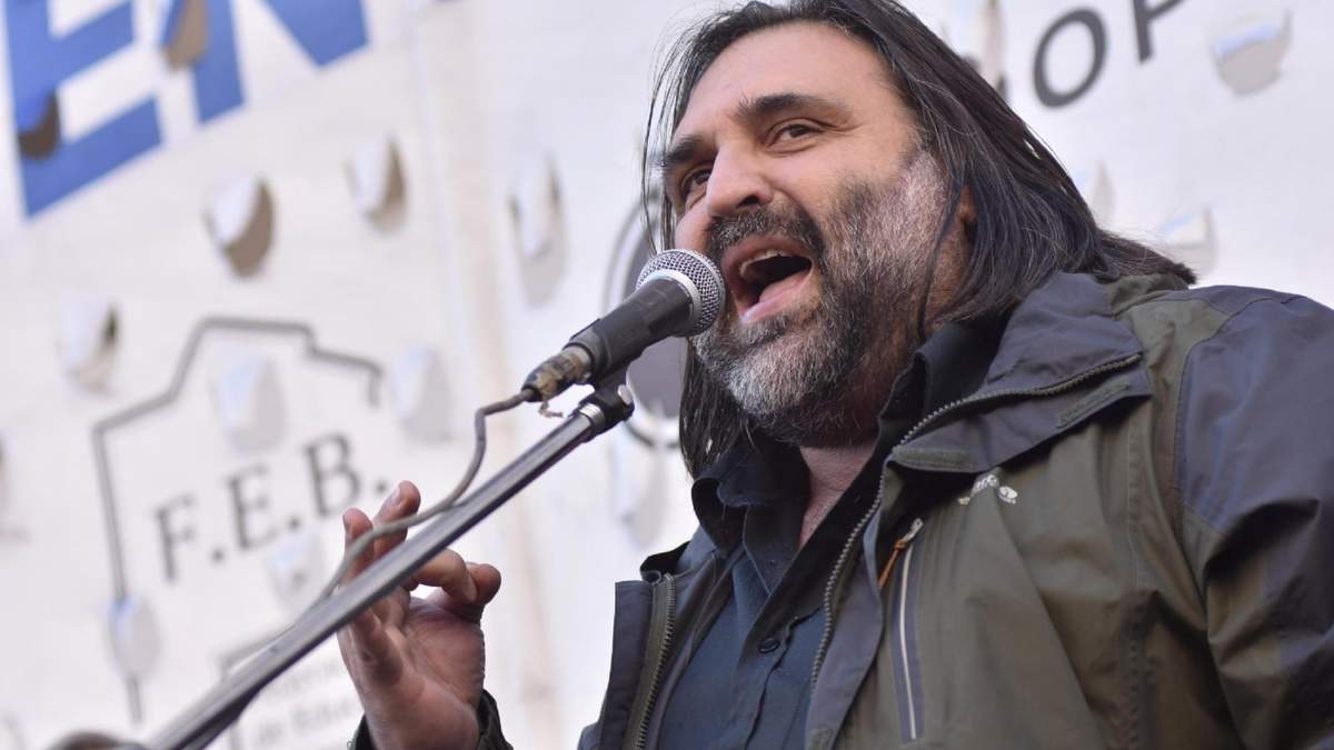 Roberto Baradel. Fuente: (Twitter)