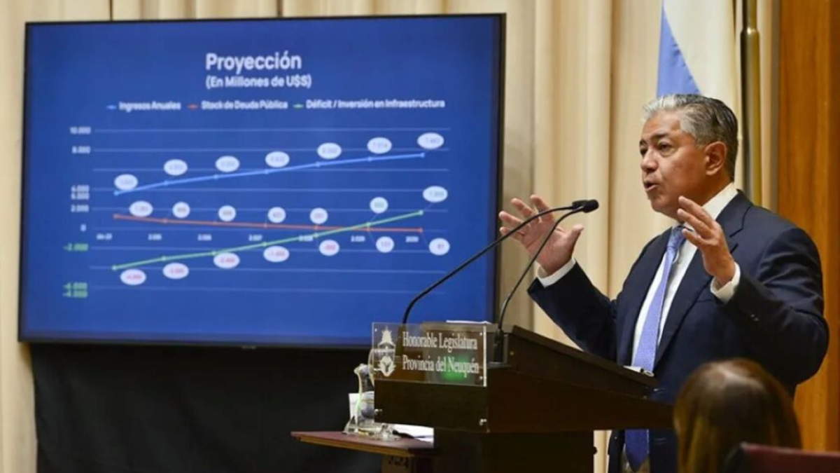 Rolando Figureoa, gobernador de Neuquén