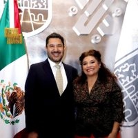 Clara Brugada se reunió con Batres para dar seguimiento a la transición en CDMX