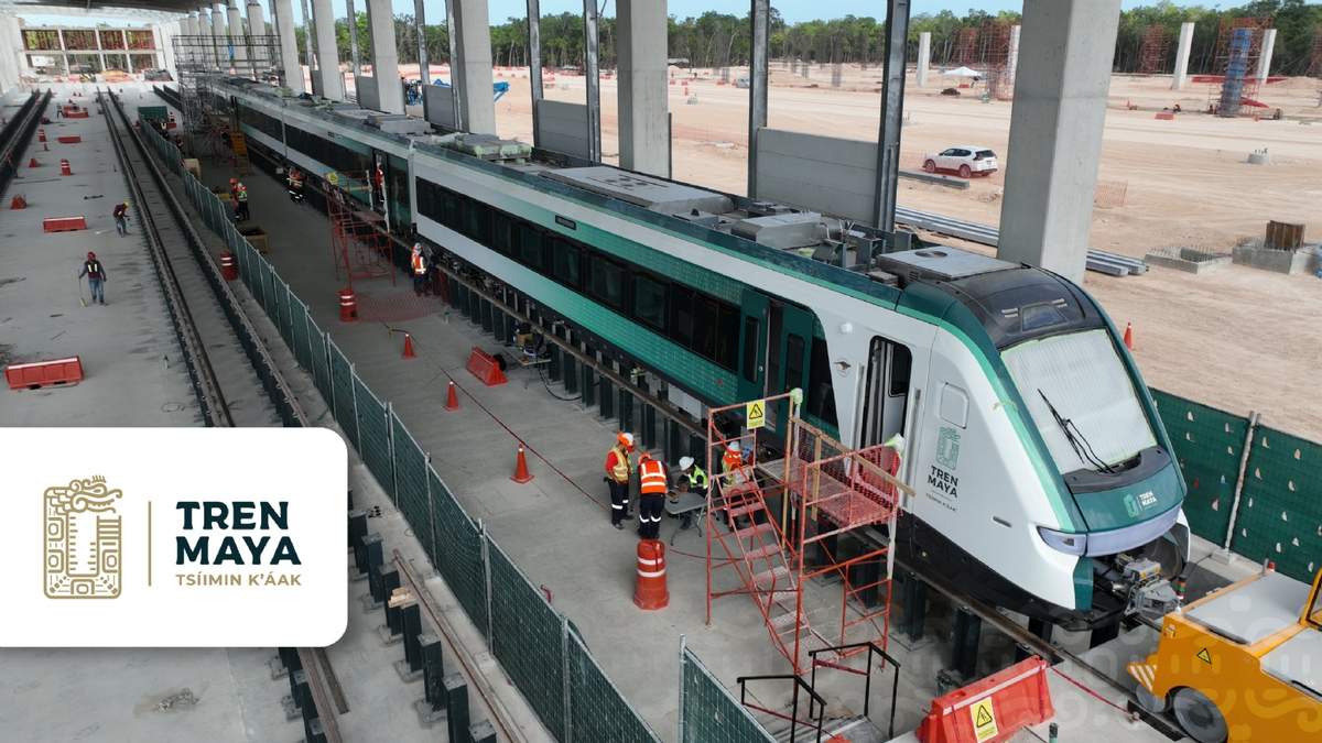 Trabajos en el Tren Maya