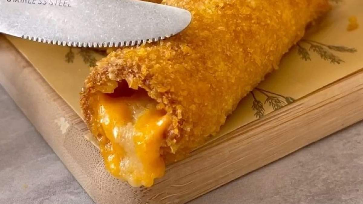 Rolls de cheddar. Fuente: (Instagram)