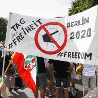 Berlín prohibió una “marcha anticuarentena”